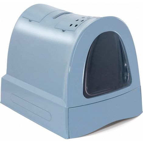 Imac Zuma Lettiera chiusa 56x40x42,5 - Grigio - Lettiere