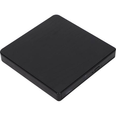 Lecteur DVD Externe Noir USB 3.0 et USB-C Portable Pratique Fiable Graveur CD pour Windows 8
