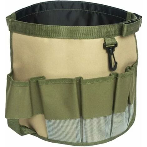 Ceinture porte-outils en tissu Oxford 600D, réglable, pour le jardinage, la floriculture, la taille et les travaux manuels.-AquaForge (1/4)