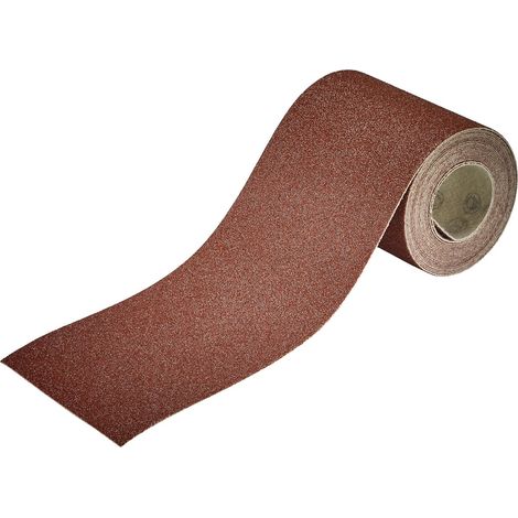 5811000 Selbstklebende Papierrolle, Körnung 80, 4 m x 93 mm, silber (1/4)