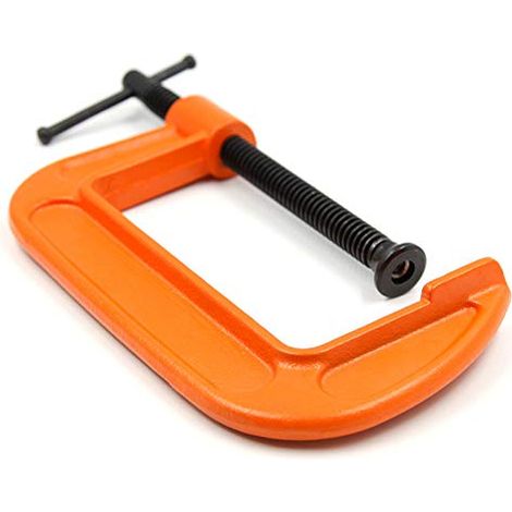 G-Schraubzange – dick, robust – Kohlenstoffstahl – 1″ – Tisch-/Schweißzange – Hyuduo