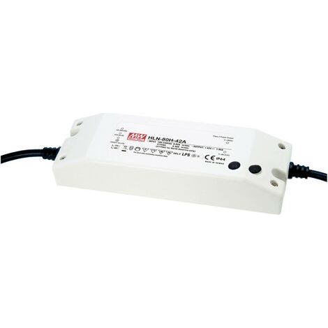 Driver LED Mean Well HLN-80H-24A A021641 (1/5)