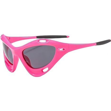 Lunettes de soleil futuristes pour femmes et hommes, style Y2K, enveloppantes, tendance, visières cyberpunk. (1/5)