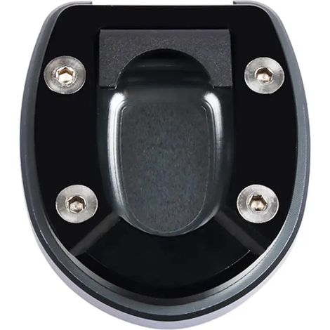 (Gris) Compatible avec Vespa GTS300 GTV GTS 300 250 2023 - Accessoires moto - Béquille latérale CNC - Extension - Plaque de support maxpower (1/4)