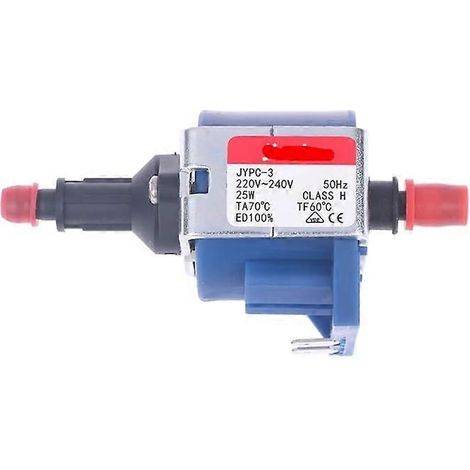 Pompe électromagnétique 220V 25W avec vanne d'aspiration, compatible avec les fers à vapeur et les défroisseurs. (1/5)