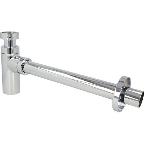 Siphon design 1 1/4 x 32 mm plastique chromé