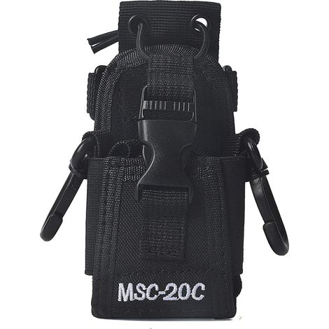 MSC-20C aplicable: funda multifuncional ajustable, compatible con teléfonos GPS de Midland, Kenwood, Yaesu, Icom, Motorola, Baofeng UV5R, UV82, TYT, UV5RA, HYT 888S.