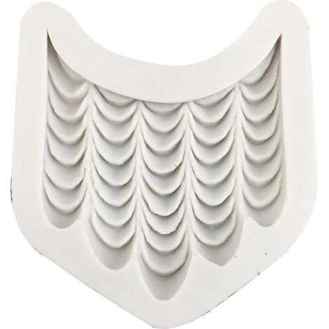 Moules à Chocolat en Silicone, Moules à Gâteau Vintage en Forme de Rideau pour Bonbons Gélifiés (1/4)