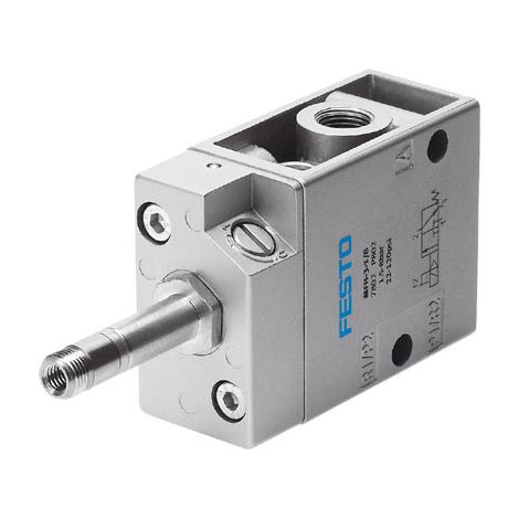 Festo 7802 Magnetventil schwarz 5 mm