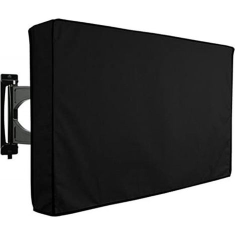 Allecto – Wasserdichte Schutzhülle für den Außenbereich für 30- bis 32-Zoll-Fernseher – Schützt Ihren Fernseher vor Witterungseinflüssen, Staub und UV-Strahlung (1/5)