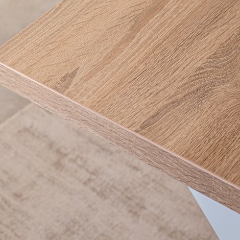 Tischplatte 190x100 Melamin Eichenoptik Lenzo - Robson Oak (1/5)