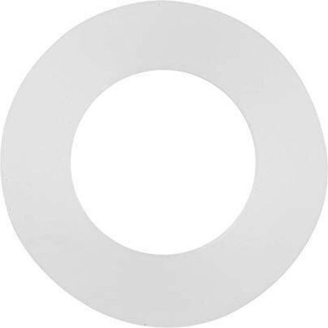 12pcs joint plat joint torique en silicone blanc rondelles d'étanchéité pour tuyaux à soufflet (1/2 ") (1/5)