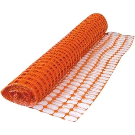 RETE PER DELIMITAZIONE CANTIERE ARANCIO mt 1,5 x 50