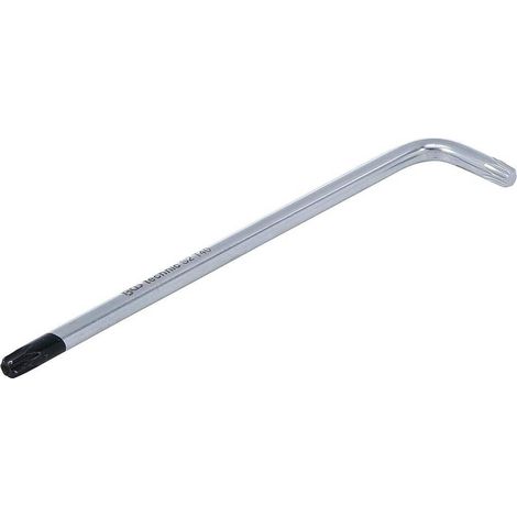 Clé Allen Extra Longue Profil T40 - Torx, Sans Perçage - Précision et Accessibilité, Acier, Zones Difficiles - D-Work