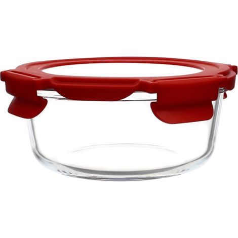 Boîte hermétique ronde - Verre - 640ml (1/3)