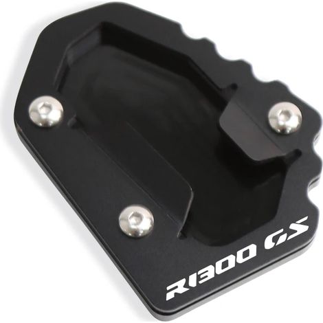 (Noir) Compatible avec la béquille latérale de moto BMW R1300GS (modèles 2023-2024) - Extension de support - Plaque de support (1/4)