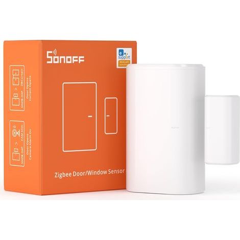 Capteur de Porte et Fenêtre ZigBee 3.0 Sans Fil Adapté pour SONOFF SNZB-04P - Détecteur d'Ouverture Alarme Maison Piles Incluses Compatible Alexa Google Home (1/5)