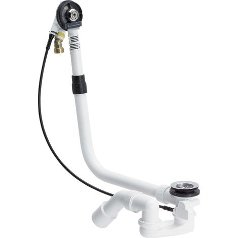 Viega Multiplex Trio Funktionseinheit 727970 für Badewanne mit Mittelanschluss, Modell 6161.62 (1/5)