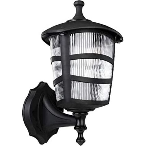 Lampada a parete abs nera triangolare MDL3114 (1/3)