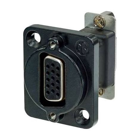Neutrik NADB15FF-B Adattatore SUB-D Presa SUB-D a 15 poli - Presa SUB-D a 15 poli 1 pz. (1/2)
