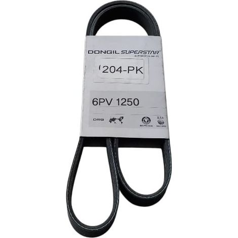 6pk1250 cinghia poly-v alternatore servizi marca dongil superstar (1/5)