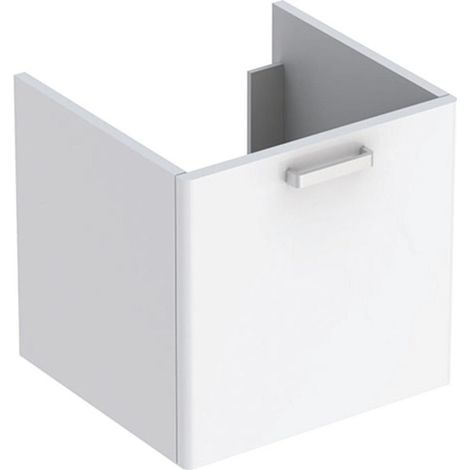 Mueble bajo lavabo RENOVA PLAN 485x463x410mm Ko blanco Frente blanco brillo