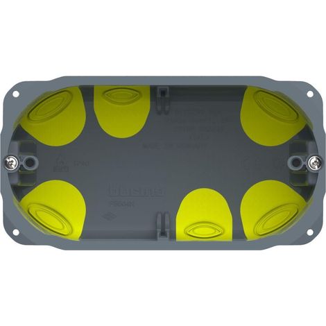 Boîte d'encastement Eco Batibox 4 postes Prof 50 BTICINO BTPB504NN