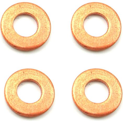 Lot de 4 joint d'injecteur en cuivre pour 1.5 DCI 7703062072