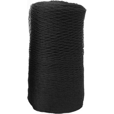 Red negra para estanques de koi de 2 m x 9 m, malla fina - Protege a los peces koi de pájaros, gatos, depredadores y rayos UV - Reutilizable (1/5)