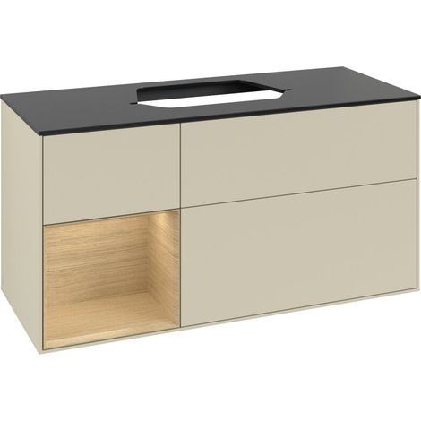 Villeroy & Boch F412PCHJ Meuble sous-lavabo Finion F41 (1/3)
