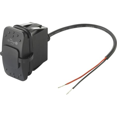 Dual USB Ladegerät Steckdose 4,2A blau Buchse, Einbau   TC-9070408 TRU COMPONENTS Inhalt: 1 St.