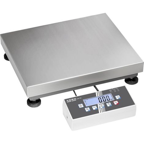 Balance à plate-forme Kern IOC-M IOC 30K-3M Plage de pesée (max.) 30 kg Lisibilité 200 g sur bloc dalimentation multico (1/2)