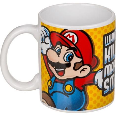 Mug - Tasse - Super Mario - Mario Bros - Avec anse - Céramique - Idées cadeaux (1/4)