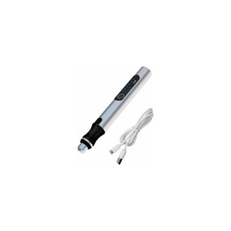 Stylo de gravure rechargeable 3,6 V avec contrôle de vitesse, métal, argent – (1/5)