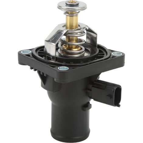 Thermostat moteur 1338177 1338257 Métal Noir Remplacement pour Opel Signum Insignia Vectra C (1/5)
