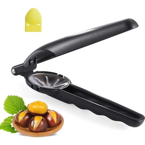 Casse-châtaignes et noix portable, outil de cuisine polyvalent pour ouvrir facilement les châtaignes, les noix et les noisettes à la maison (1/5)