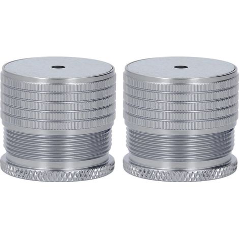 Fixation d'appui-tête de lit en 2 parties - Réglable - Anti-grincement - Anti-balancement et anti-chocs - Noir (23 mm-37 mm) (1/5)
