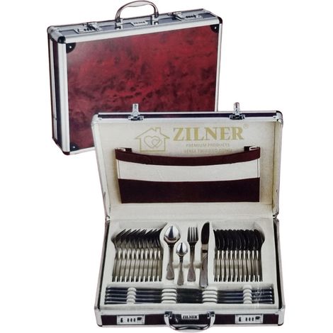 Set di posate da 72 pezzi Zilner ZL-6514 Satinato (1/5)