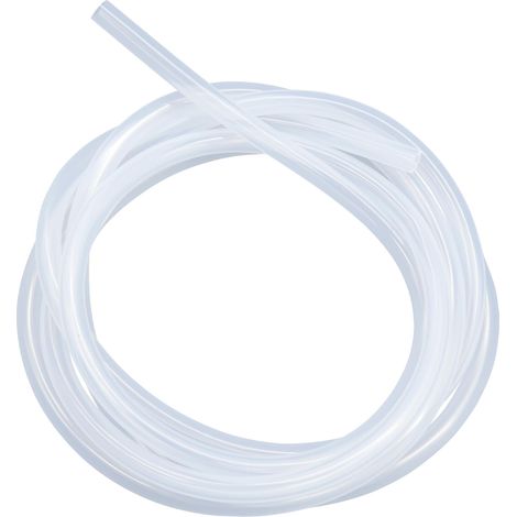 Tuyau en silicone 3 mm ID x 6 mm OD 5 mètres de long, tuyaux de qualité alimentaire Tuyau flexible transparent eau air pour pompe de transfert (1/5)
