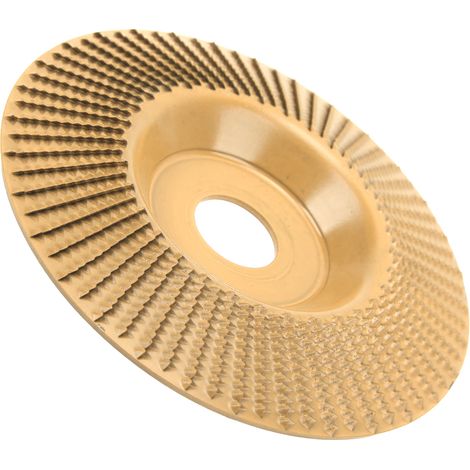 Disque à meuler en carbure de tungstène résistant à l'usure, 125 mm, pour le travail du bois, couleur or (1/5)