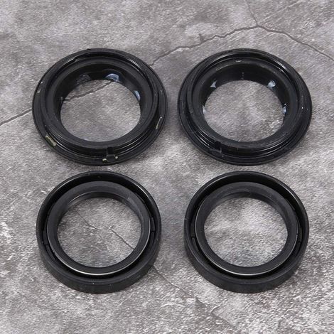 Kit d'essuie-glace Anti-poussière pour Joints de Fourche à Huile d'amortisseur Avant CB400, 33x46x11mm - Solution Efficace contre les Fuites 'Huile, Matériau en Caoutchouc, Durée de Vie (1/3)