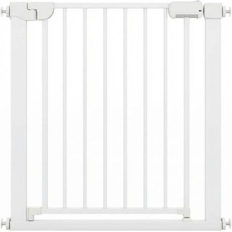 Barrière de porte à fermeture automatique montée par pression pour intérieur - blanc (1/5)