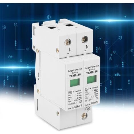 Haus-Abschaltvorrichtung, praktisches Niederspannungsgerät zum Schutz des elektrischen Systems vor Überspannungen für 420 V Gleichstrom, 40 kA (1/4)