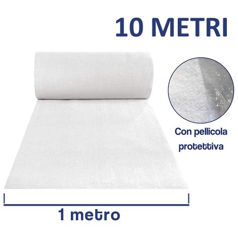PASSATOIA IN POLIPROPILENE COLORE BIANCO EVENTI GIARDINO 10 METRI (37267/10)