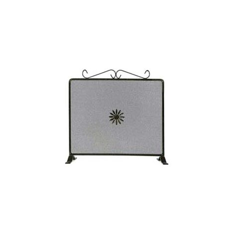 PARASCINTILLE CON DECORO PER CAMINO  cm.60x50h. (676B)    MILLE
