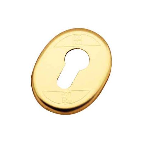 ROSACE POUR CYLINDRE EUROPÉEN Chrome satiné