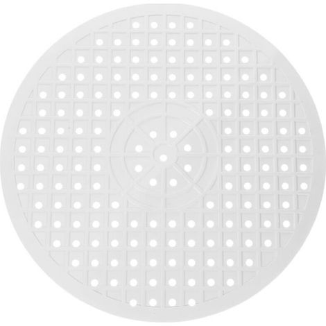 Tapis d'évier de cuisine rond en caoutchouc, tapis de drainage central, tapis de séchage de la vaisselle pour la maison