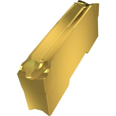 Wendeschneidplatte ISO GL4-D400G02L12-PM:G8330 Breite 4mm PVD beschichtet Gold (1/2)