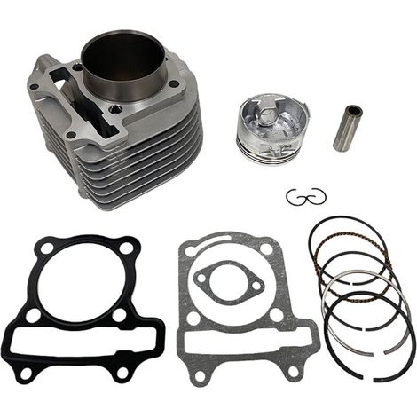 Pièces de cylindre et piston de moteur de moto GY6200, y compris le bloc-cylindres et le piston, compatibles avec GY6-200 ATV180 1P63QML.