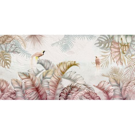 Papier peint panoramique - Motif Tropical - 130 cm x 63 cm (1/2)